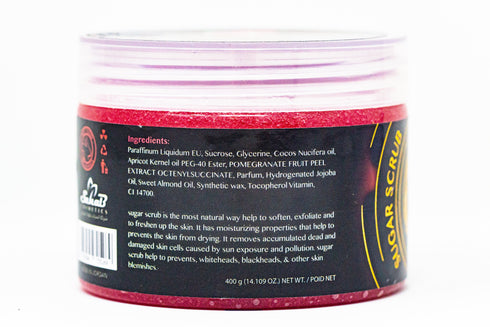 Pomegranate Exfoliating Sugar Scrub